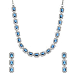 Sparkling Elegance Link Design Jewellery Set