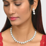 Sparkling Elegance Hearts Jewellery Set