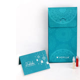 Dazzling Rakhi Set Of Two With Roli Chaawal Pack