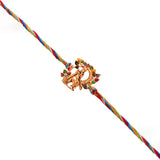Deity Inspired Lord Krishna Rakhi with Colorful Threads