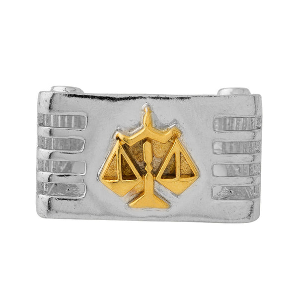 Libra Rashi Symbol Designed Ring For Men – VOYLLA