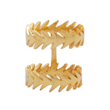 Gold Tone Statement Ring
