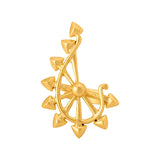Brass Ring with traditional motif from Futuristic Spikes Collection