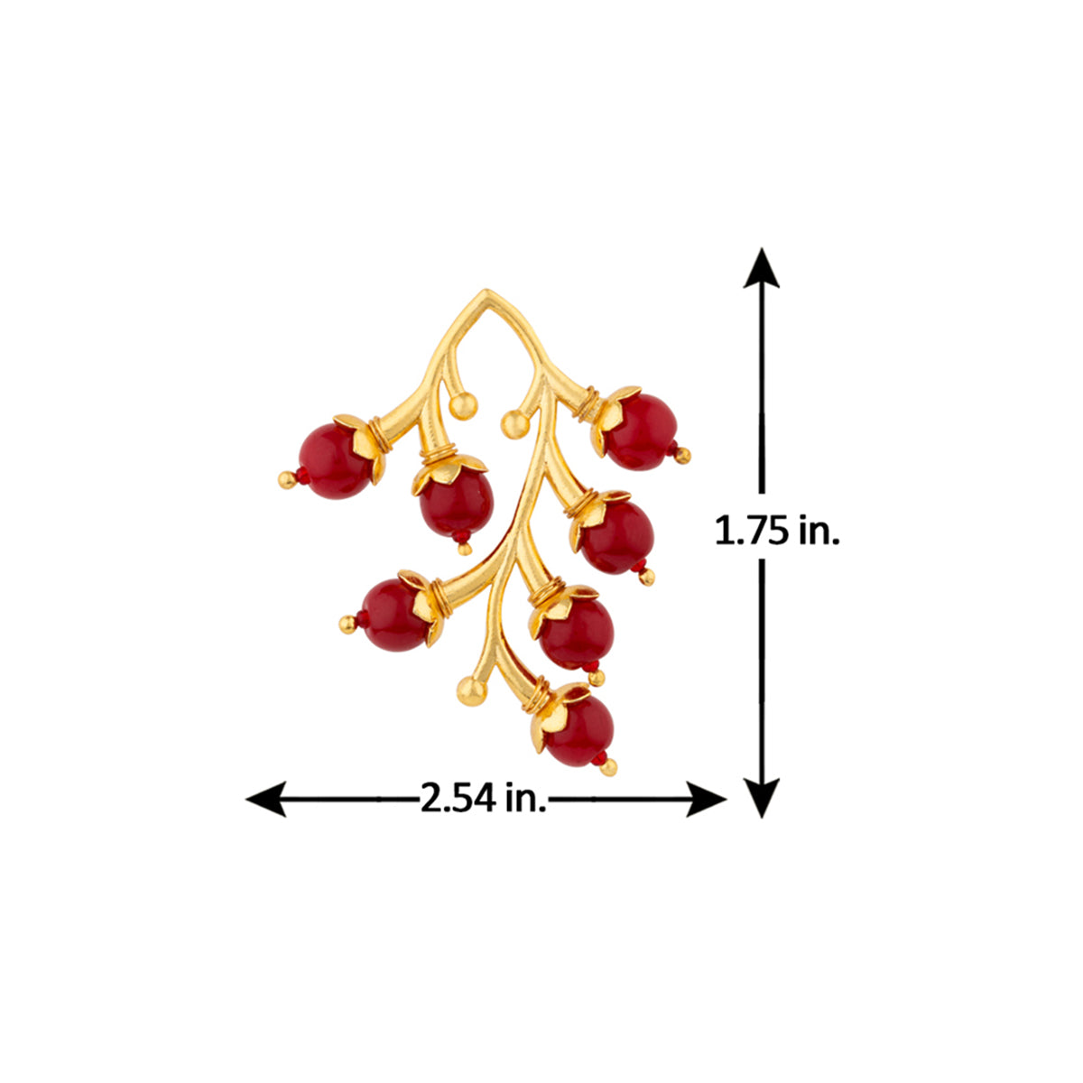 Blooming Beads Grapevine Earrings