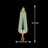 Thai Charm Enamel Embellished Earrings