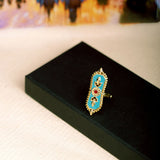 Thai Charm Floral Motifs Ring