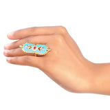 Thai Charm Floral Motifs Ring