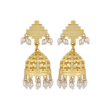 Baori Faux Pearls Embellished Earrings
