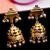 Baori Faux Pearls Embellished Earrings