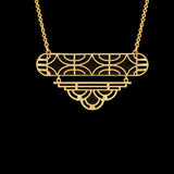 Art Deco Filigree Necklace