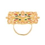 Kamal Jhumki Vintage Inspired Ring
