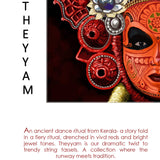 Theyyam Tassels Hoop Earrings