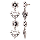 Work Essentials Layered Floral Earrings