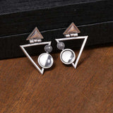 Work Essentials Triangles Earrings