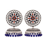 Kesar Dome Jhumka Earrings