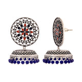 Kesar Dome Jhumka Earrings