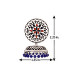 Kesar Dome Jhumka Earrings