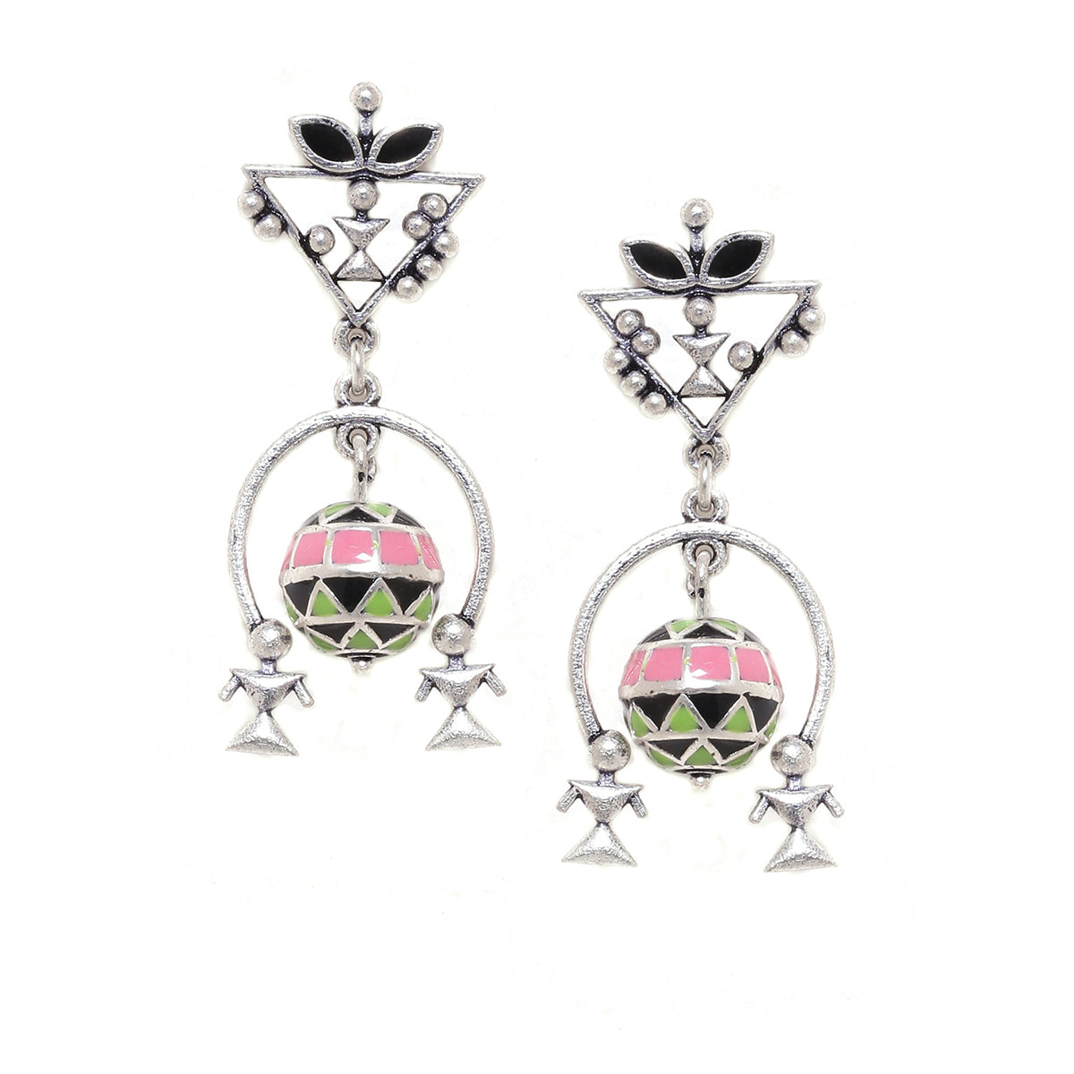 Adorned Spin Lightly Layered Earrings
