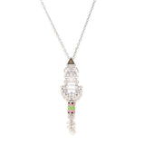 Adorned Spin Metal Embellishments Pendant