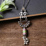 Adorned Spin Metal Embellishments Pendant