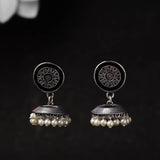 Rangabati Tiny Faux Pearls Earrings