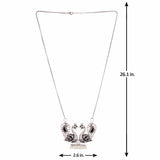Rangabati Peacock Motifs Necklace