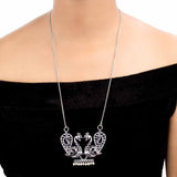 Rangabati Peacock Motifs Necklace