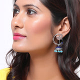 Moksha Semi Circle Jhumka Earrings