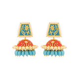Neeladri Blue Gems Adorned Earrings