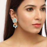 Neeladri Faux Pearls Adorned Earrings