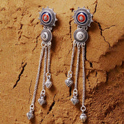 Mandala Tassels Drop Earrings