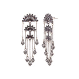 Mandala Brass Tassels Earrings