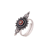 Mandala Aztec Inspired Ring