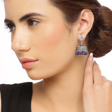 Mehrunisa Cutwork Design Earrings