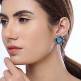 Mehrunisa Floral Stud Style Earrings