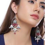 Bagh-E-Fiza Guldasta Drop Earrings