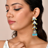 Bagh E Fiza Spring Layered Jhumka Earrings