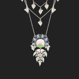 Bagh E Fiza Blooming Flower Motifs Necklace