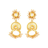Veerangana Layered Circles Earrings