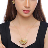 Veerangana Antique Style Necklace Set