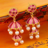 Khanak Jhumki Layered Drop Earrings