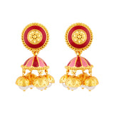 Khanak Jhumki Ghungroos Embellished Earrings