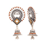 Sanwari Spokes and Wheel Drop Earrings
