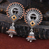 Sanwari Spokes and Wheel Drop Earrings