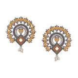 Sanwari Rangoli Design Earrings