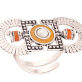 Sanwari Tribal Motif Finger Ring