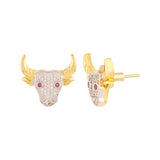 Zodiac Taurus Mangalsutra with Earrings