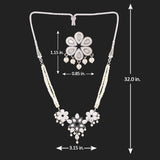 Amaira Faux Pearls Adorned Necklace Set