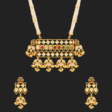 Navratan Antique Style Necklace Set