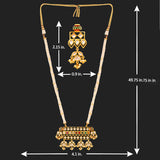 Navratan Antique Style Necklace Set